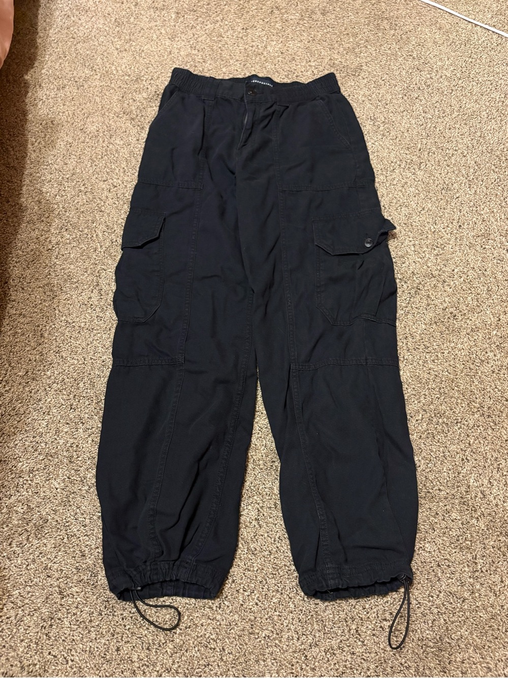 Aeropostale Black utility cargo pants